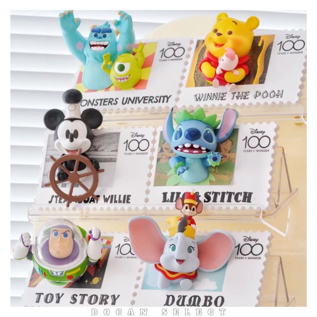 迪士尼 100週年 郵票 磁鐵 盲盒 6+1隱藏款 🏰