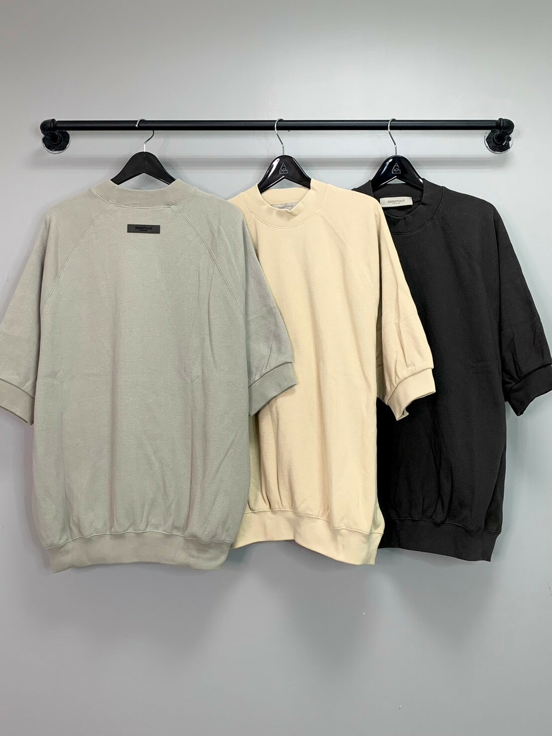 FOG ESSENTIALS 華夫格紋 短袖衛衣