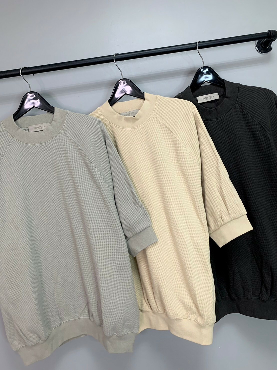 FOG ESSENTIALS 華夫格紋 短袖衛衣