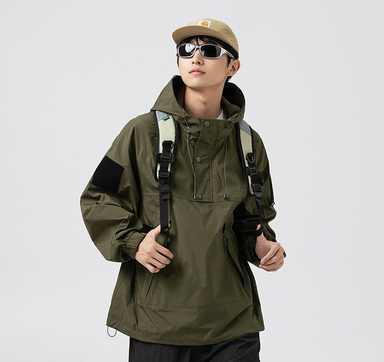 11M14 率性工裝風套頭式上衣 兩色