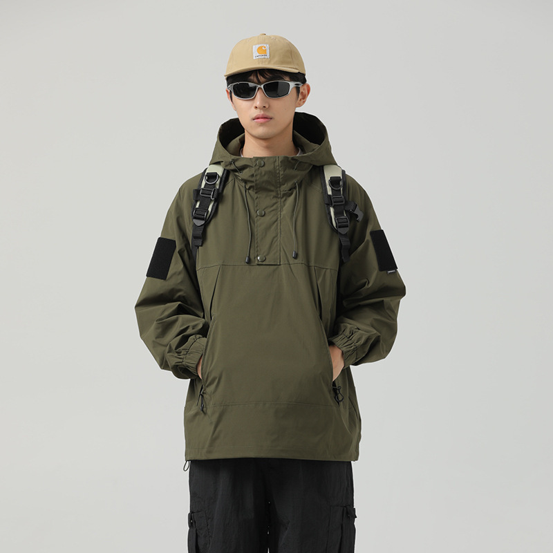 11M14 率性工裝風套頭式上衣 兩色