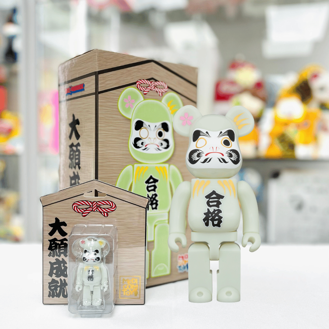 100%+400% BE@RBRICK Daruma Pass Luminous
