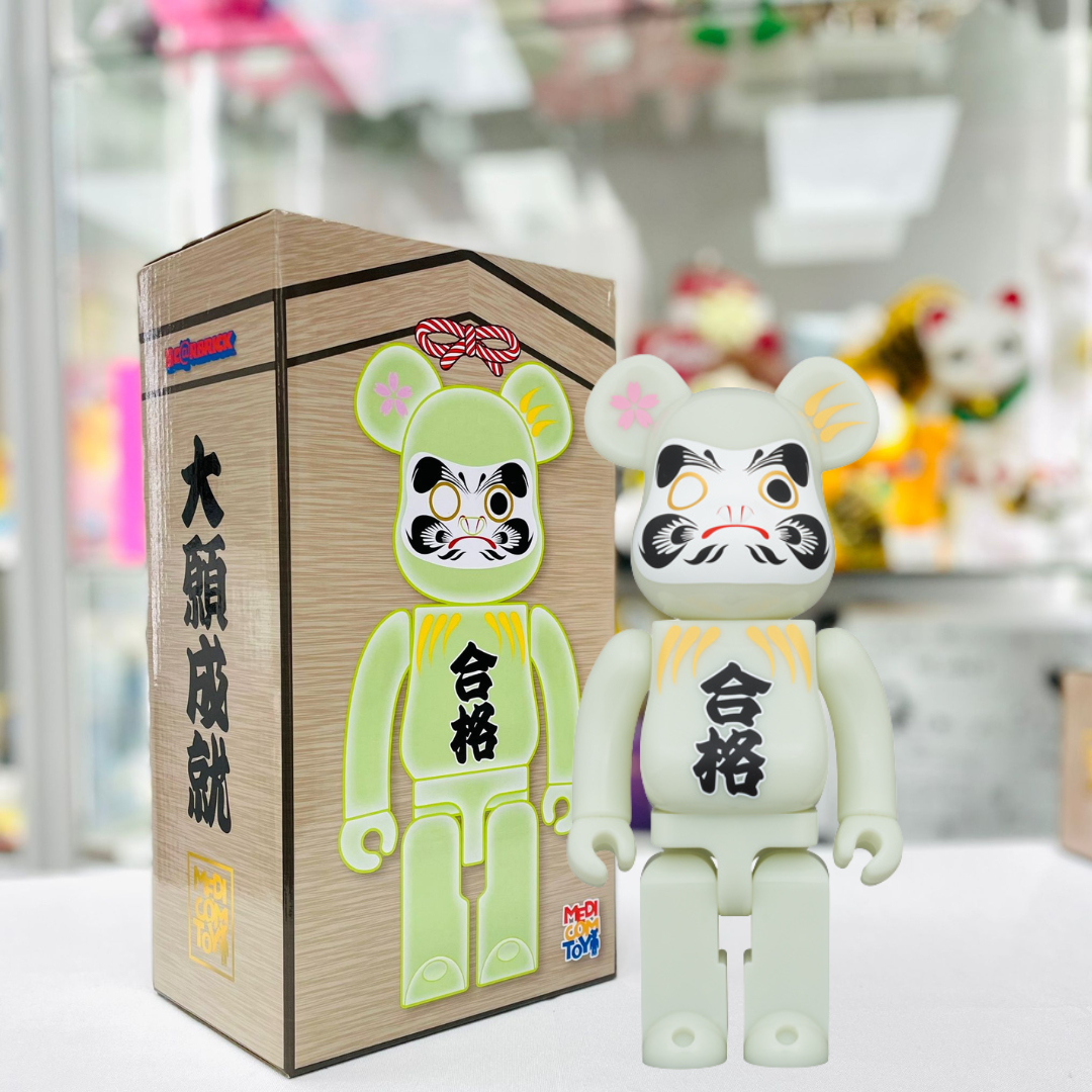 100%+400% BE@RBRICK Daruma Pass Luminous
