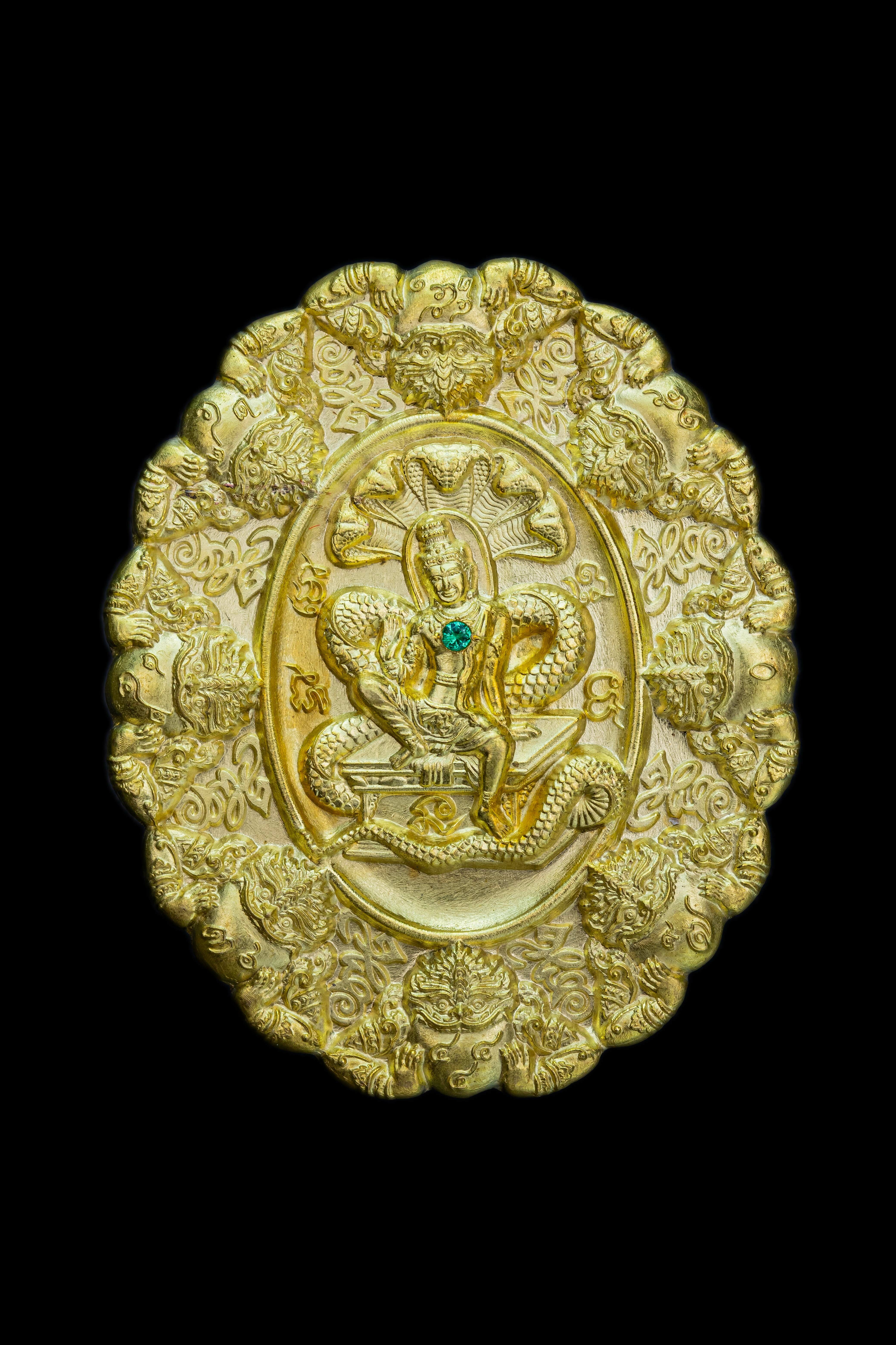 『泰國佛牌』澤度金天神 『巴迪航 納朗』帕阿贊初 瓦普泰沙丸 55231102