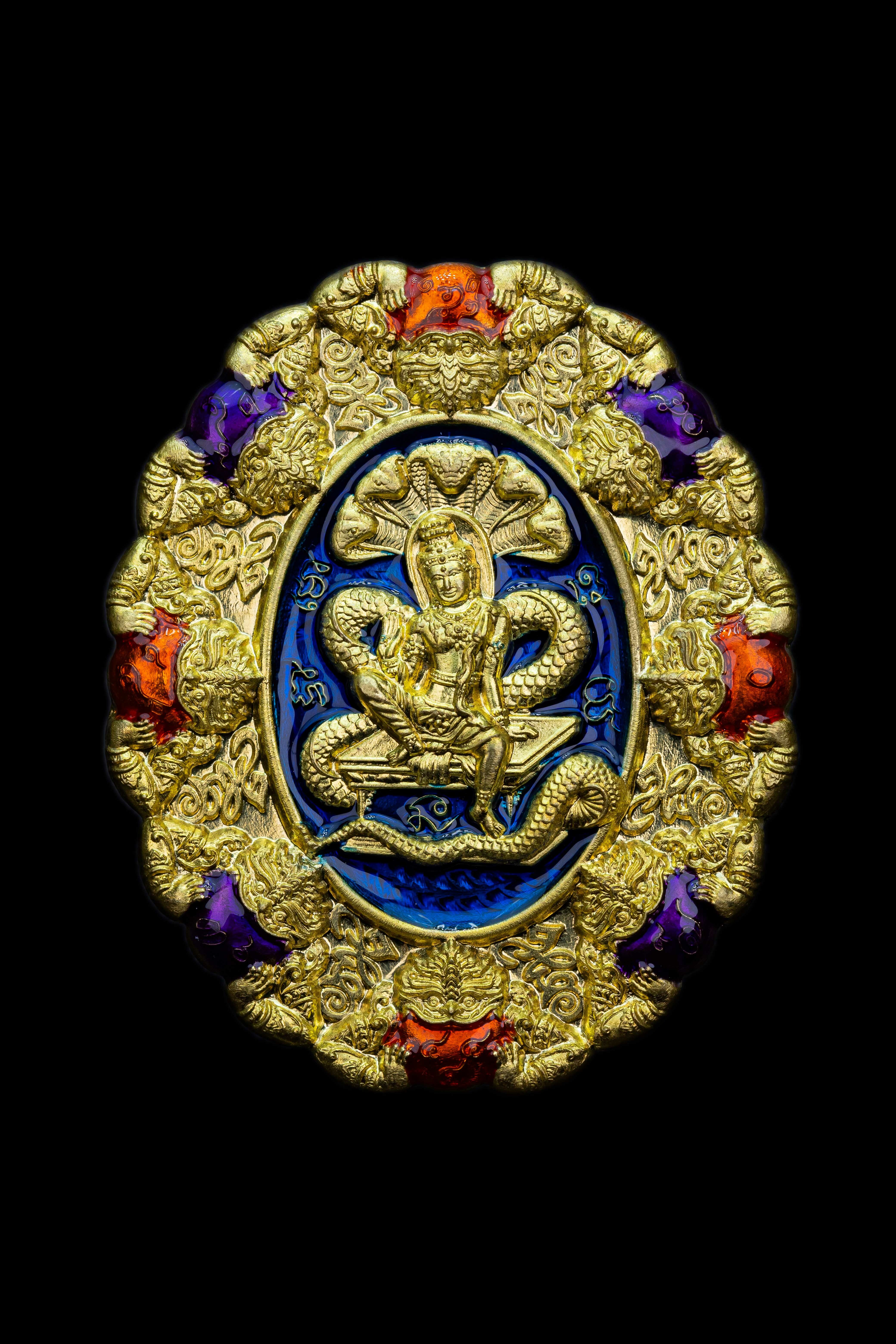 『泰國佛牌』澤度金天神 『巴迪航 納朗』帕阿贊初 瓦普泰沙丸 41231102