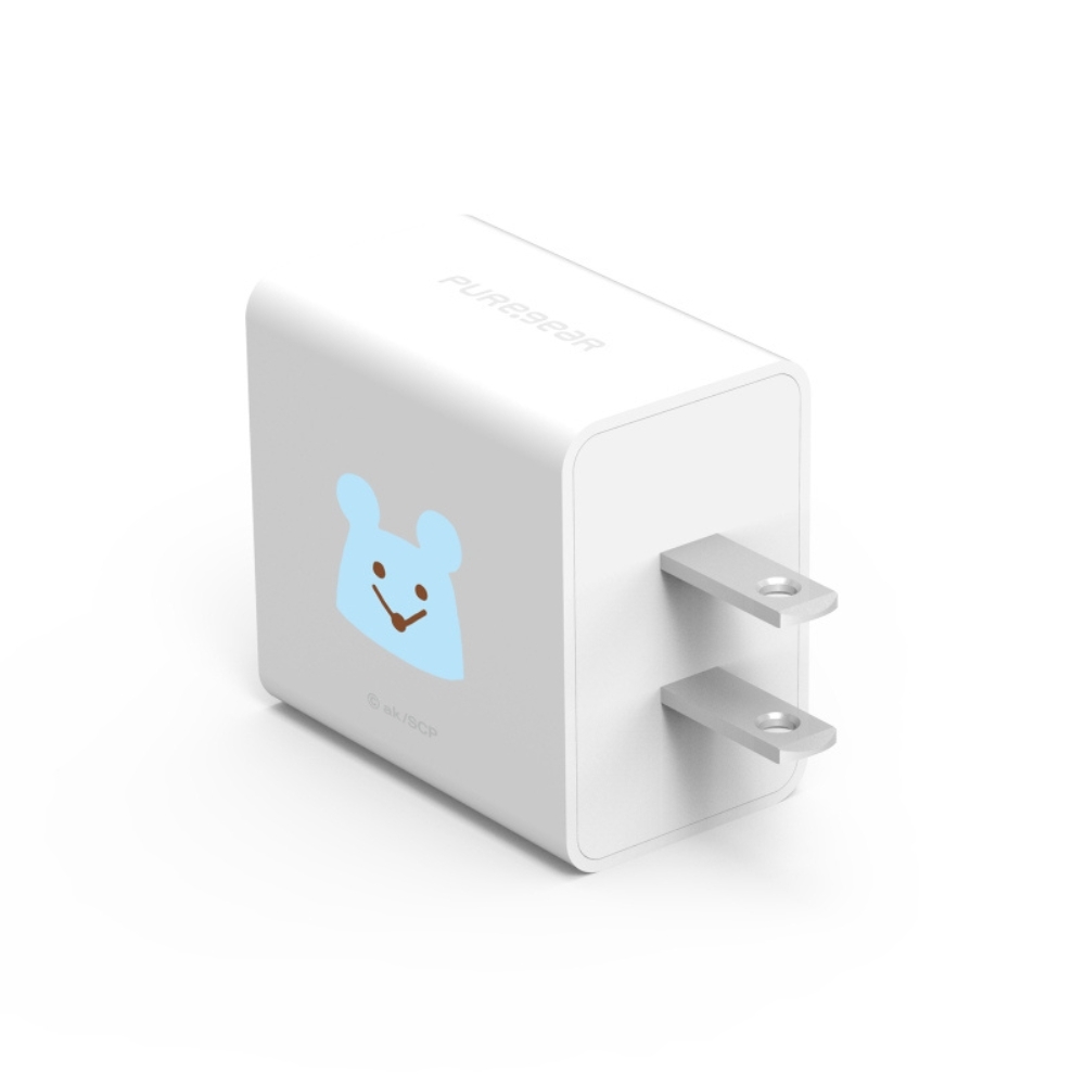 30W 雙孔快速PD電源供應器 / 鼠媽咪 (MOFY棉花小兔)