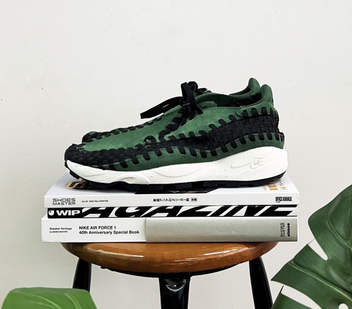 【APAIR】預購 Nike Air Footscape Woven "Fir“ 墨綠 編織 女鞋 FN3540-300