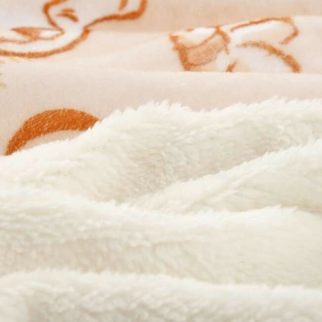 【現貨】日本迪士尼 小熊維尼與小豬毛毯