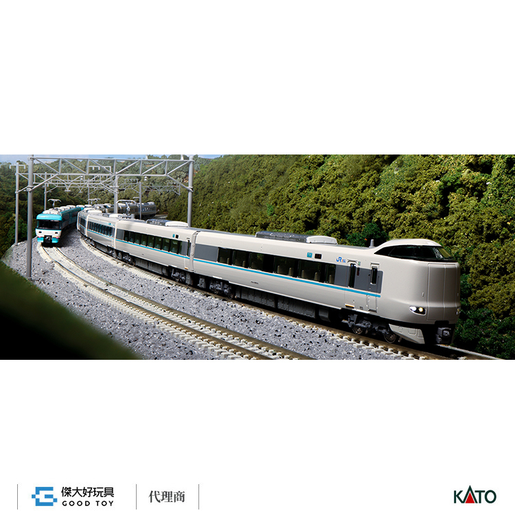 KATO 10-1180 特急電車287系Kuroshio (黑潮號) 增結(3輛)