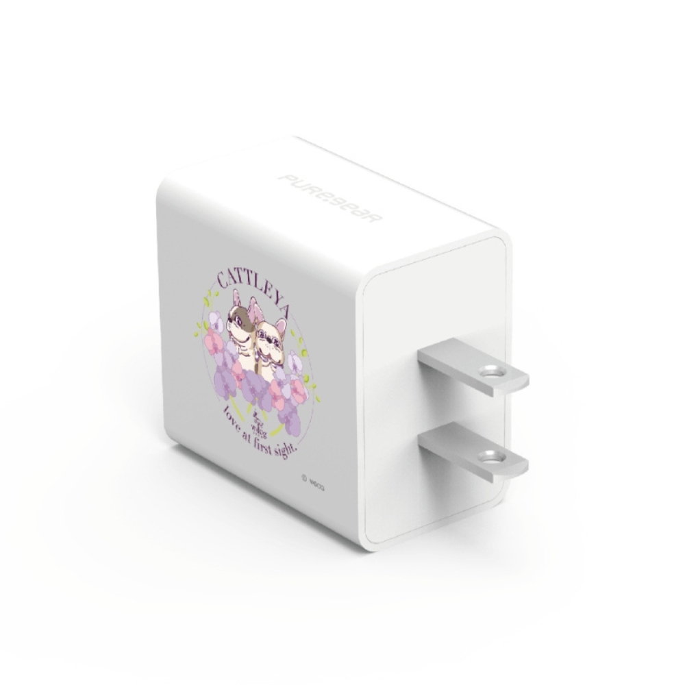 30W 雙孔快速PD電源供應器 / 一見鍾情 (汪來汪趣)