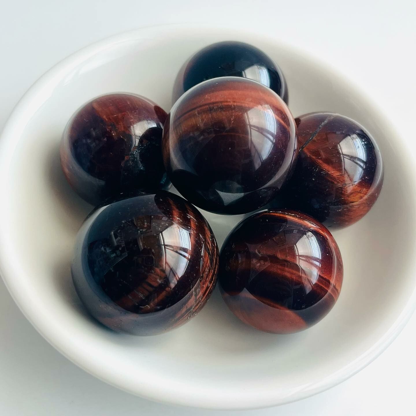 [原石] 紅虎眼石 水晶球