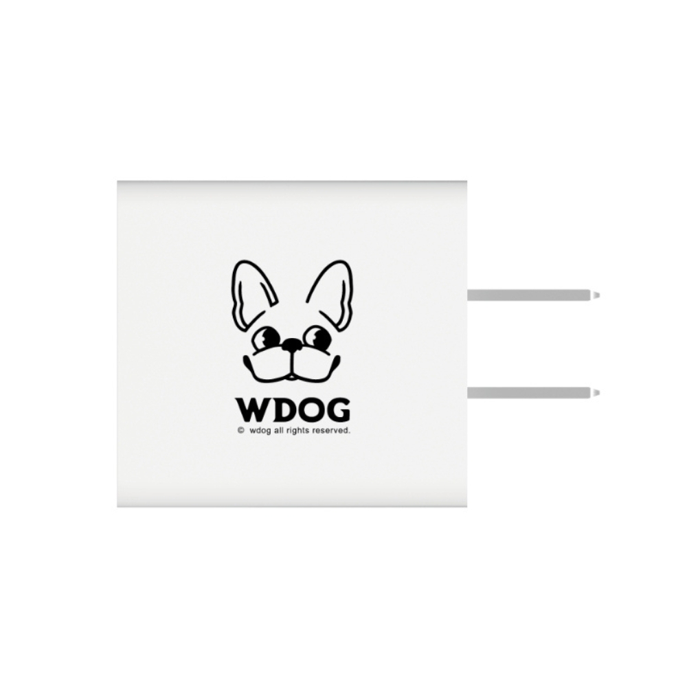 30W 雙孔快速PD電源供應器 / WDOG (汪來汪趣)