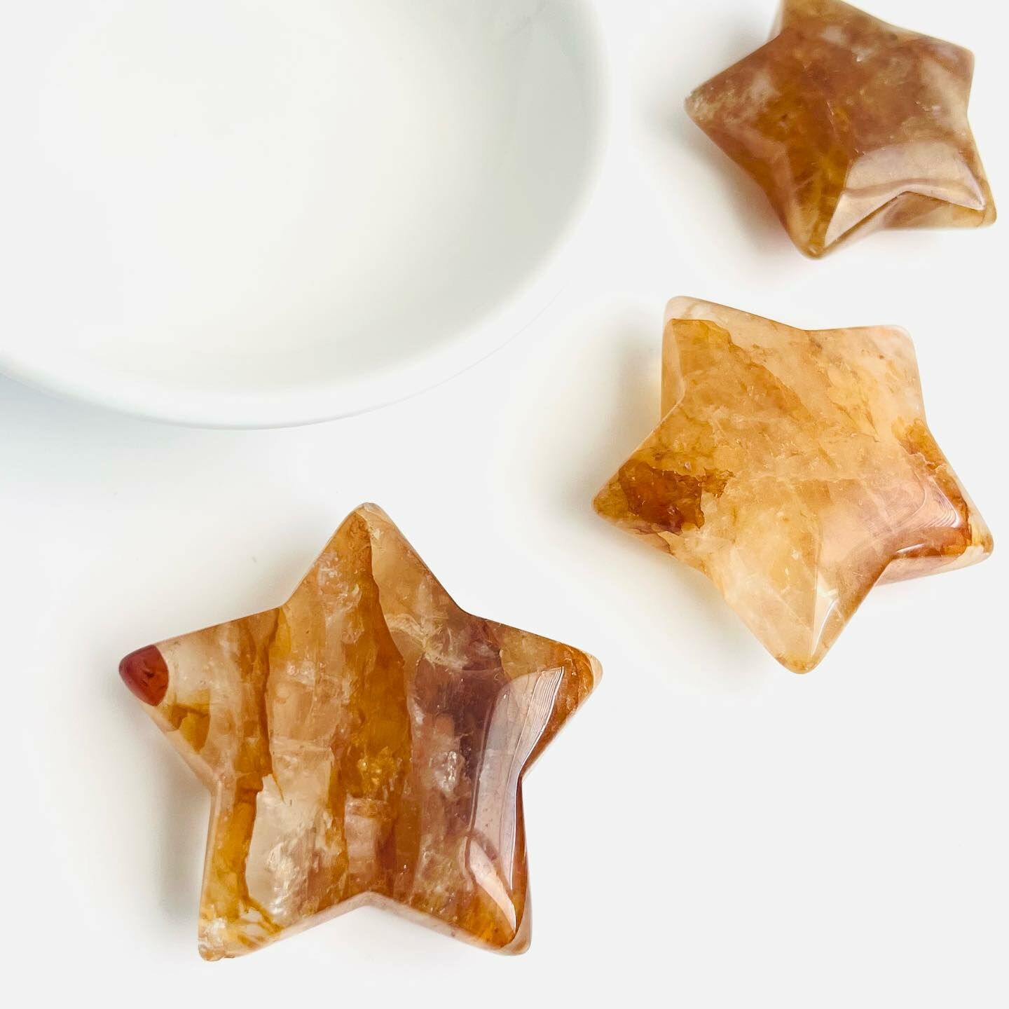 [原石] 黃金療癒者 /黃膠花 星星