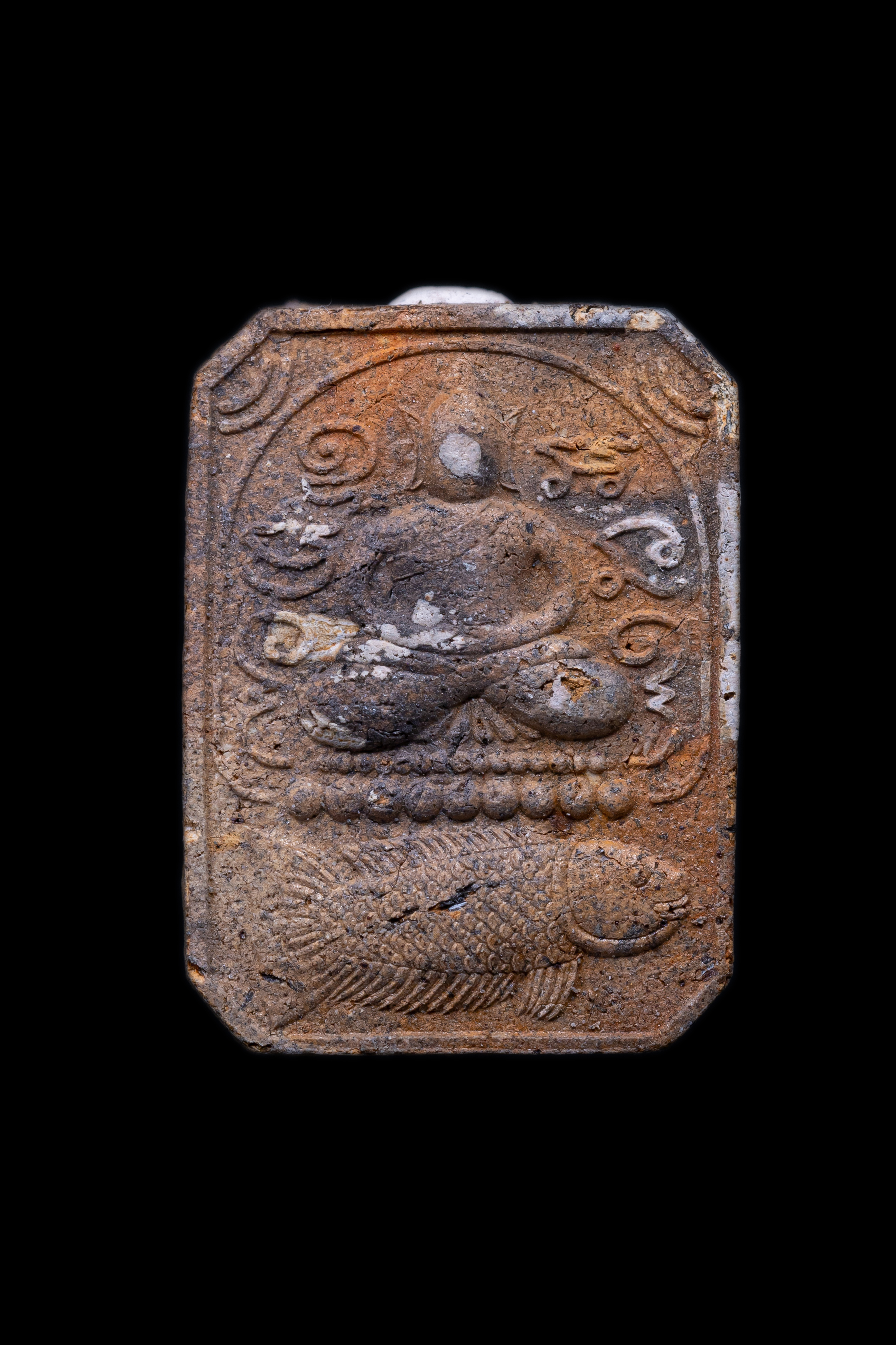 『泰國佛牌 』龍普席拉x帕阿贊棟 2566 神獸崇迪 崇迪『坐魚』  11231031