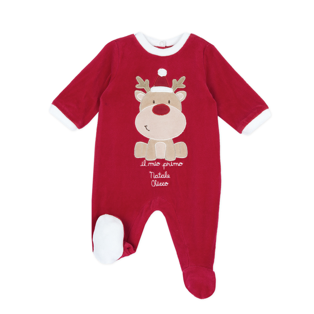 歡樂聖誕-麋鹿剪毛絨後開兔裝