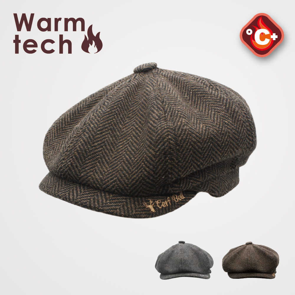 【肌暖】經典混紡報童畫家帽丨7WH0008