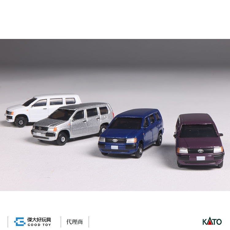KATO 23-652 Toyota 豐田汽車 (Probox) (4入)