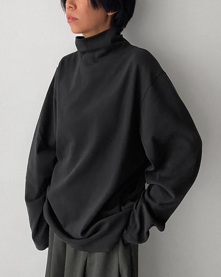 MFT-2409 磨毛高領T恤