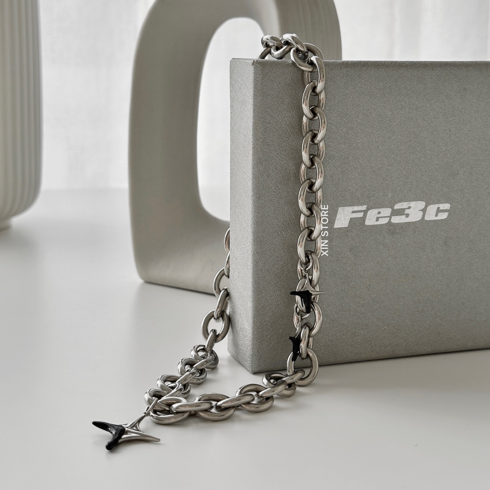 Fe3c Triple Drip Bling Bling Chain 項鍊 星星