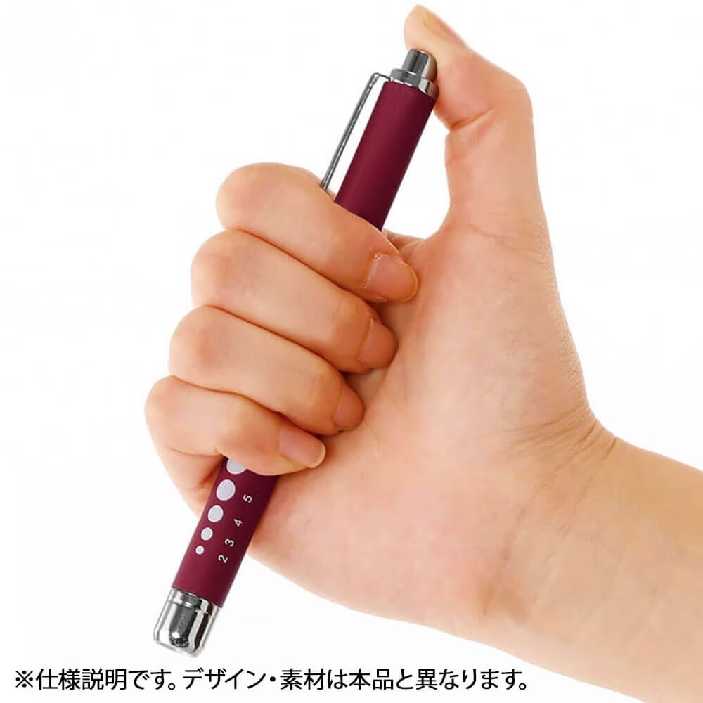 [預購] 暖白色LED輕量橡膠調色筆燈