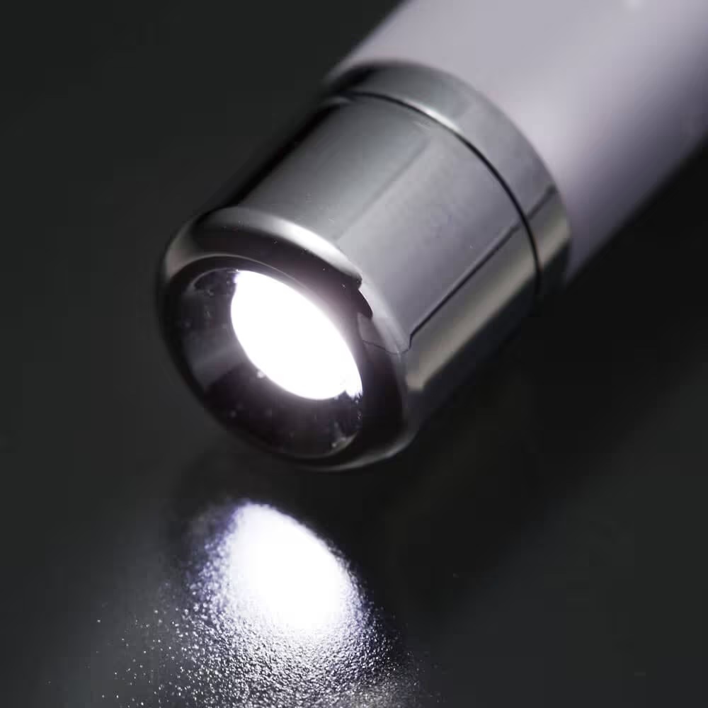 [預購] 白色LED輕量橡膠調色筆燈