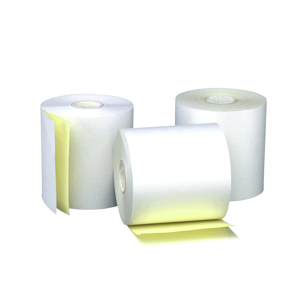[雙層] 廚房針紙 水吧機紙 出品機紙 紙卷 75mm寬 3"x3" (一箱50卷) #NC6 2-ply