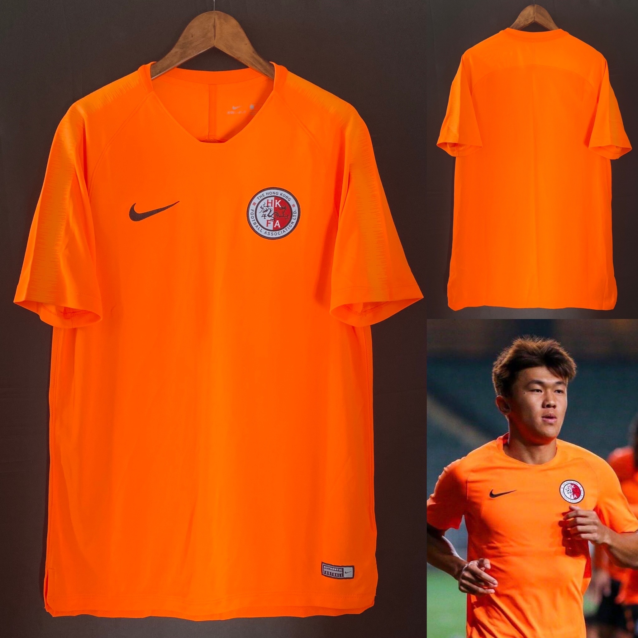 Hong Kong Football Team 2018-2019 Nike player issue training shirt