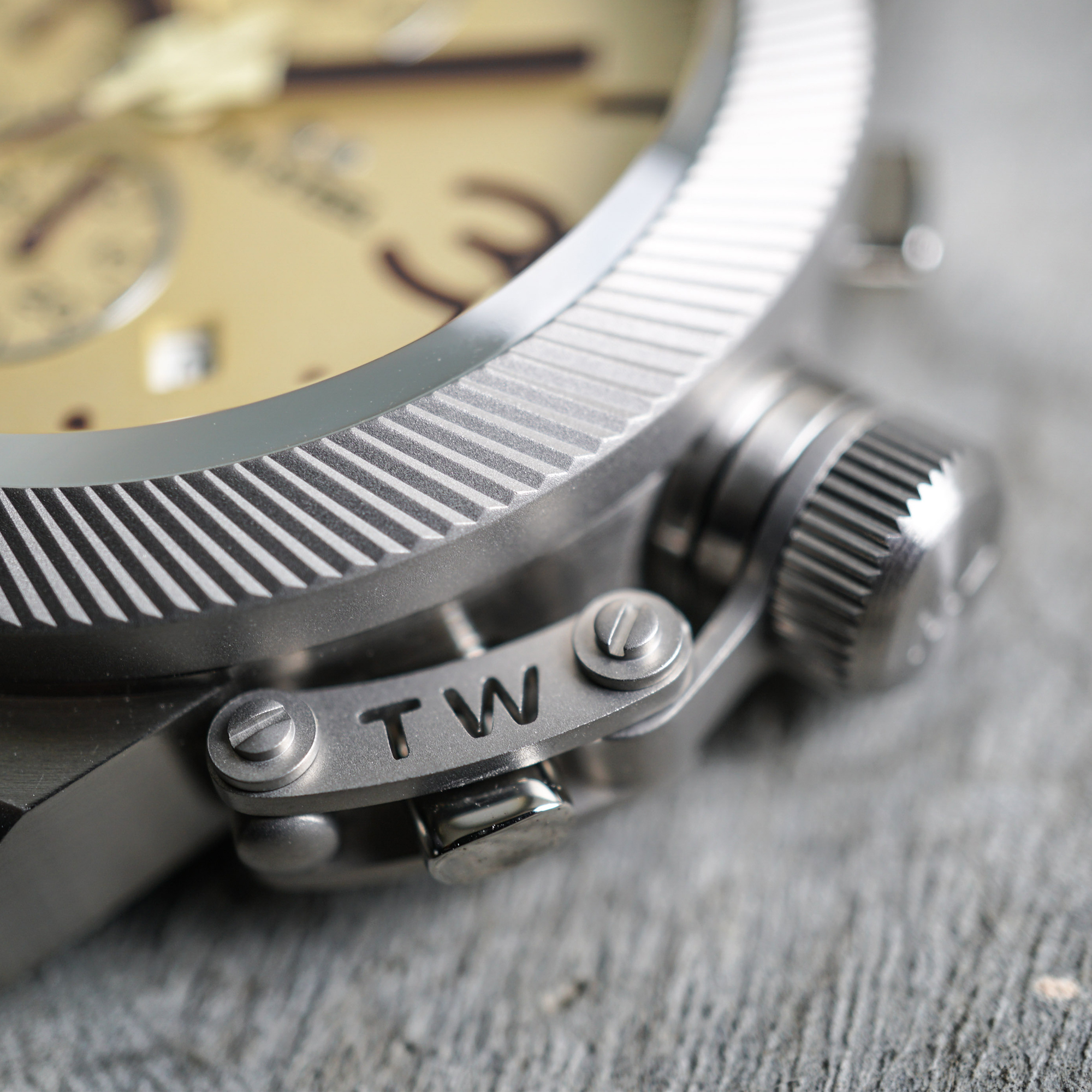 CANTEEN系列｜全鋼奶油面計時碼錶