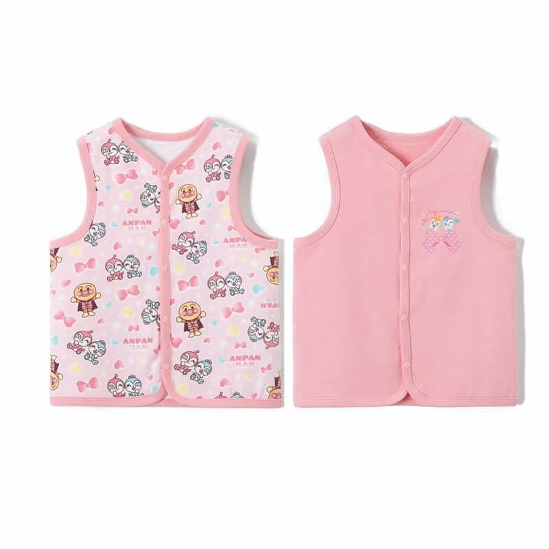 (現貨) 日本兒童秋冬薄款背心 (兩件裝)