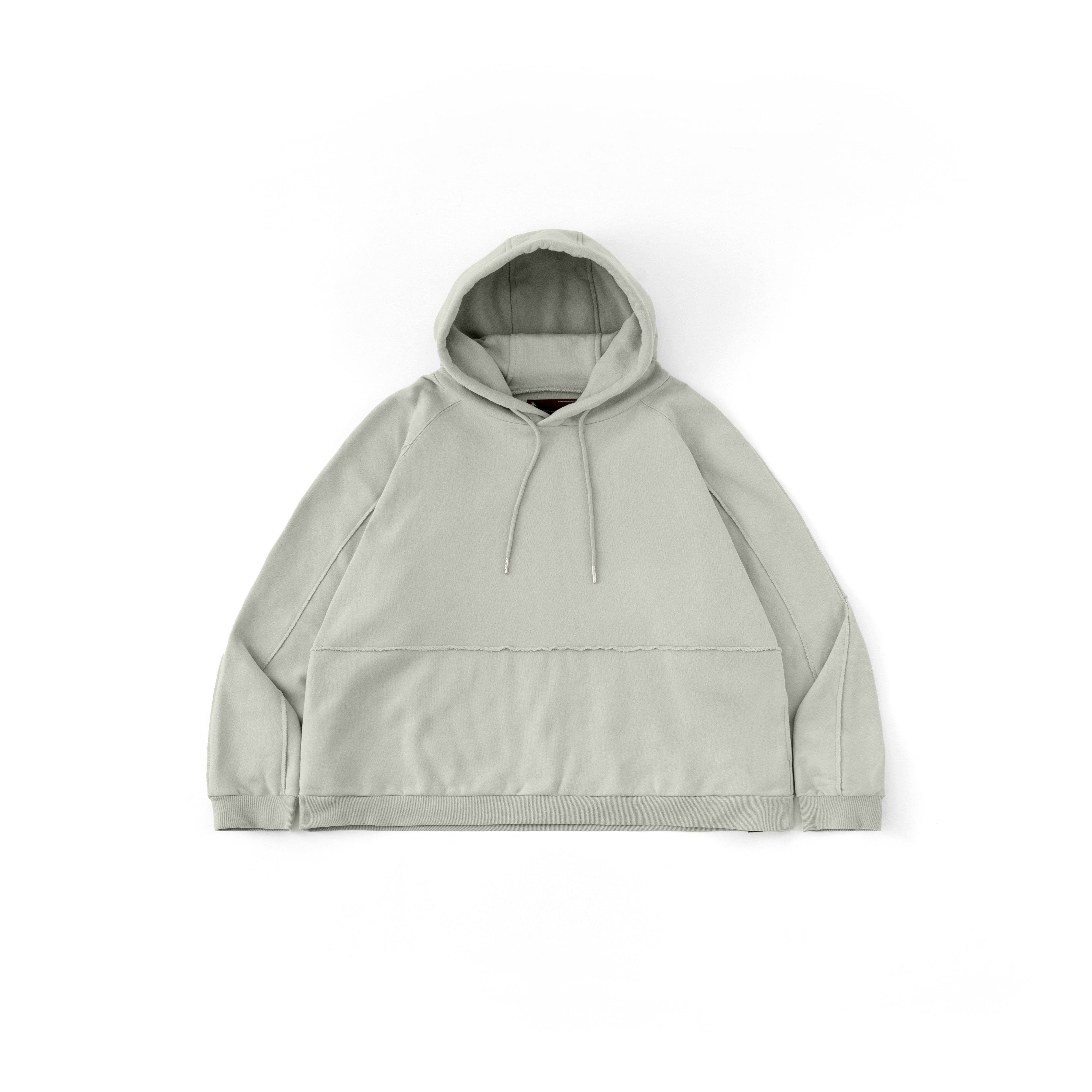 MELSIGN X mouggan - HOODIE SWEATER - LIGHT GREY