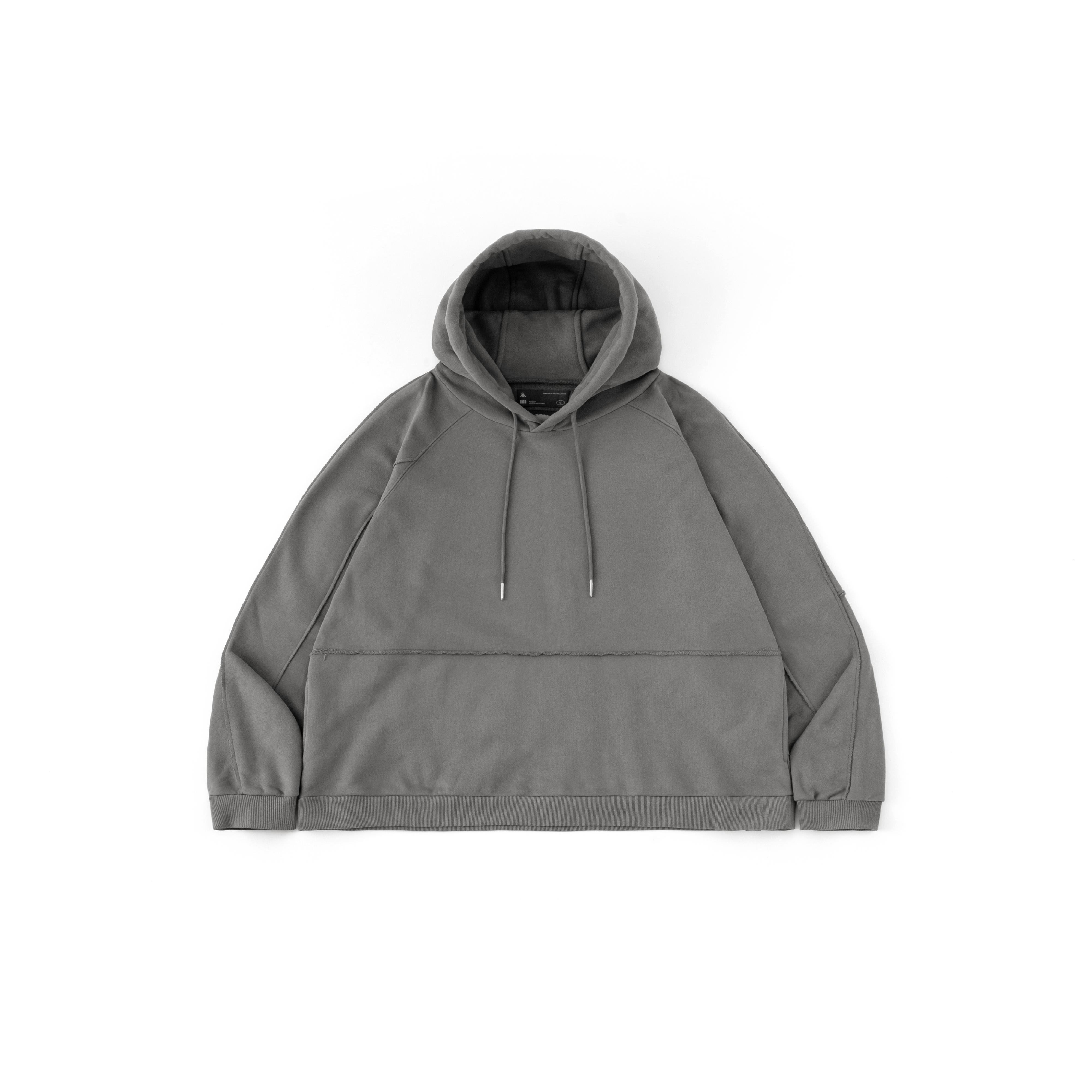 MELSIGN X mouggan - HOODIE SWEATER - DARK GREY
