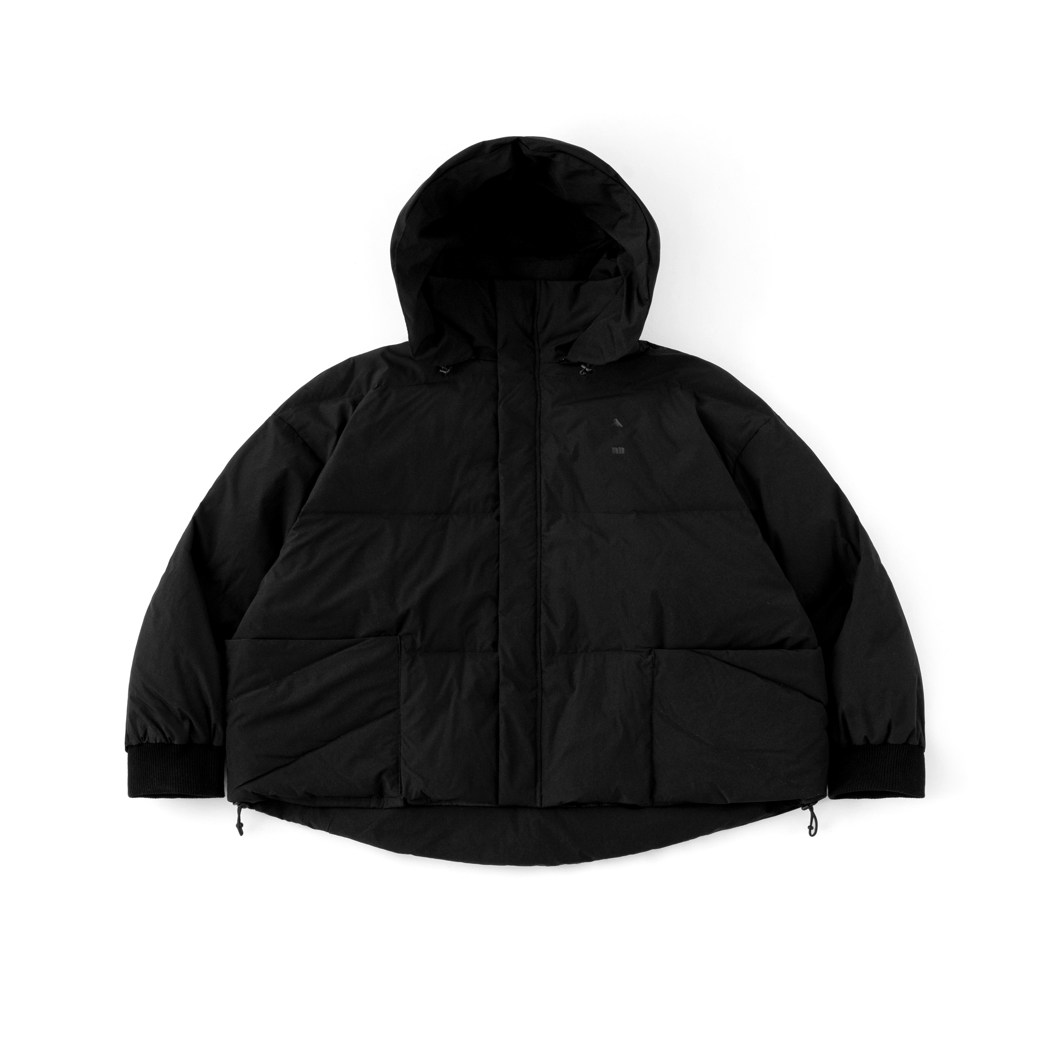 MELSIGN X mouggan - DOWN JACKET - BLACK