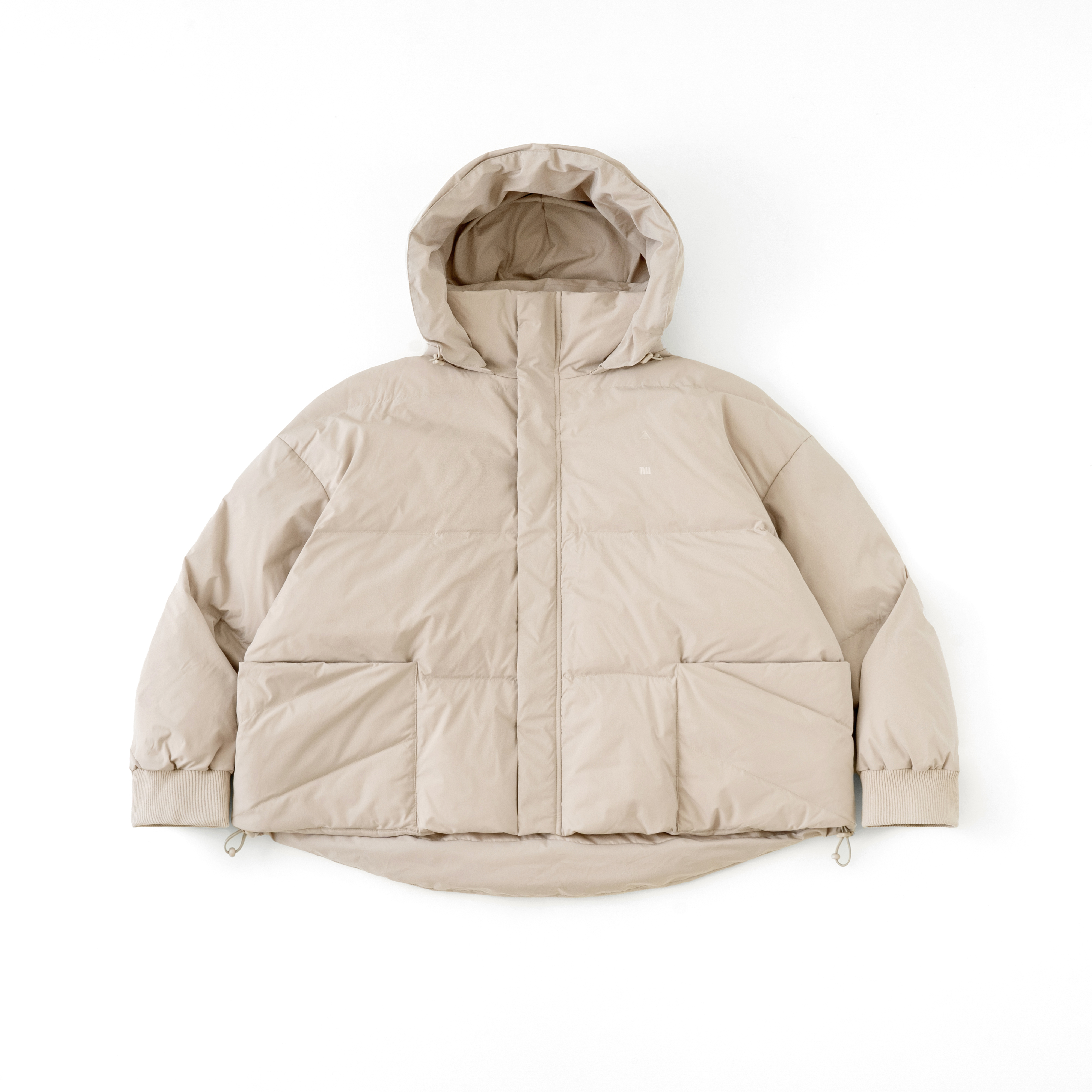 MELSIGN X mouggan - DOWN JACKET - LIGHT BROWN