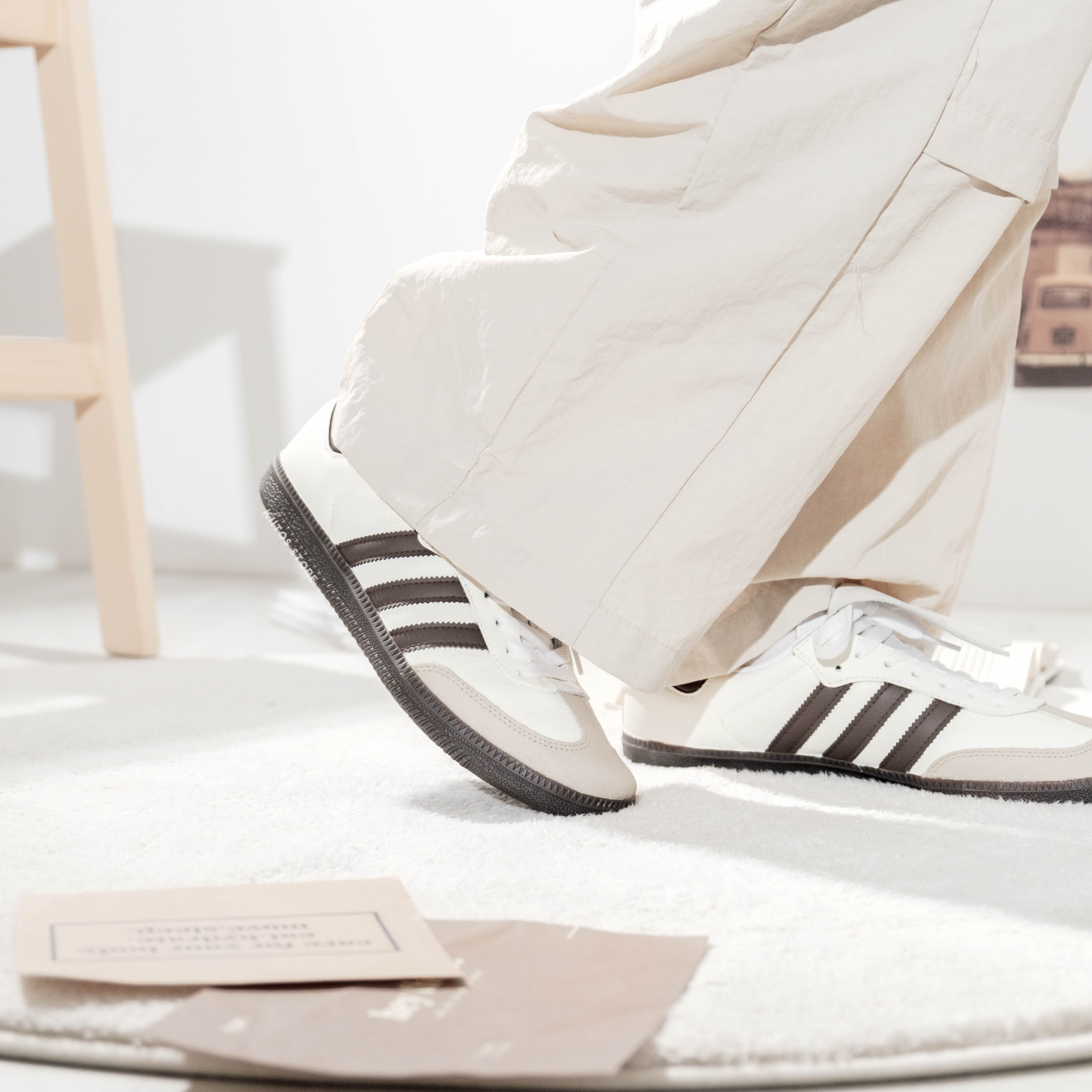 Adidas Originals Samba OG 燕麥拿鐵 訂製款 桑巴 德訓鞋