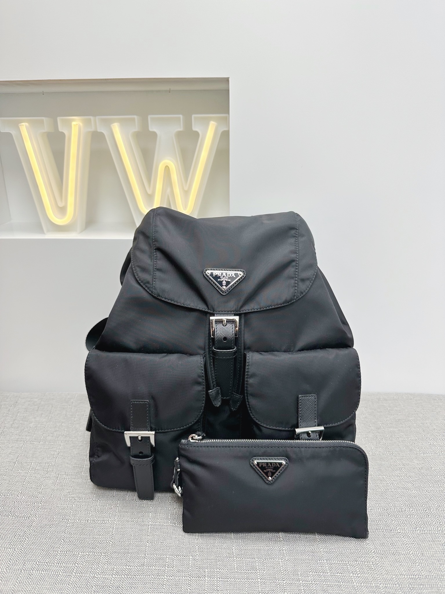 Prada Re-Nylon Medium Backpack