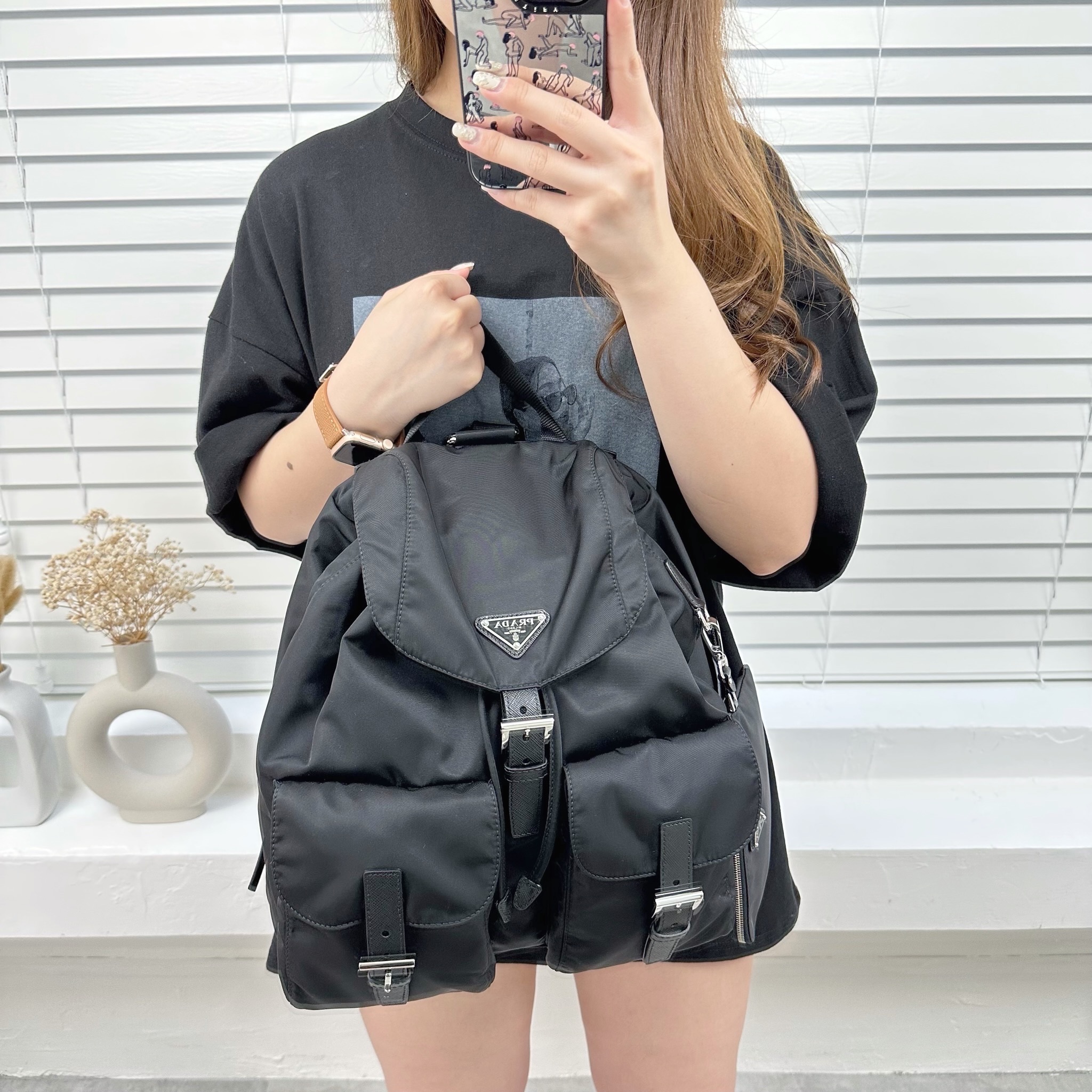 Prada Re-Nylon Medium Backpack