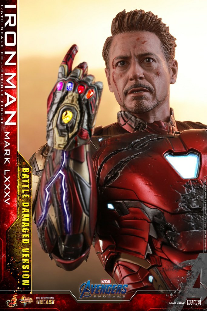 Hot Toys– MMS543D33《復仇者聯盟：終局之戰》鋼鐵人馬克85 (戰損版) Iron Man Mark LXXXV (Battle Damaged Version)