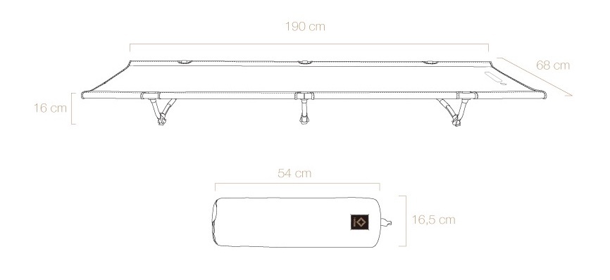 Helinox｜Tactical Cot Convertible 戰術行軍床