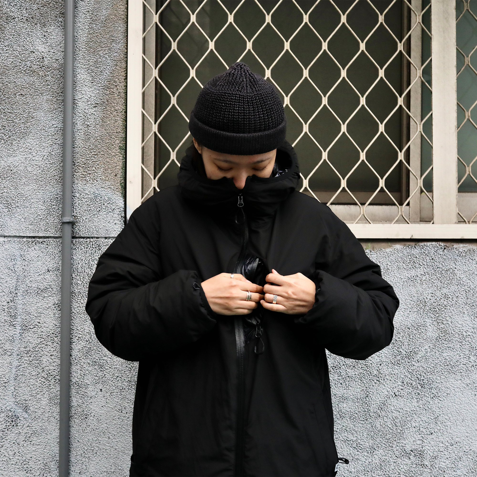 Comfy Outdoor Garment - Puff Hoodie Down (Black)