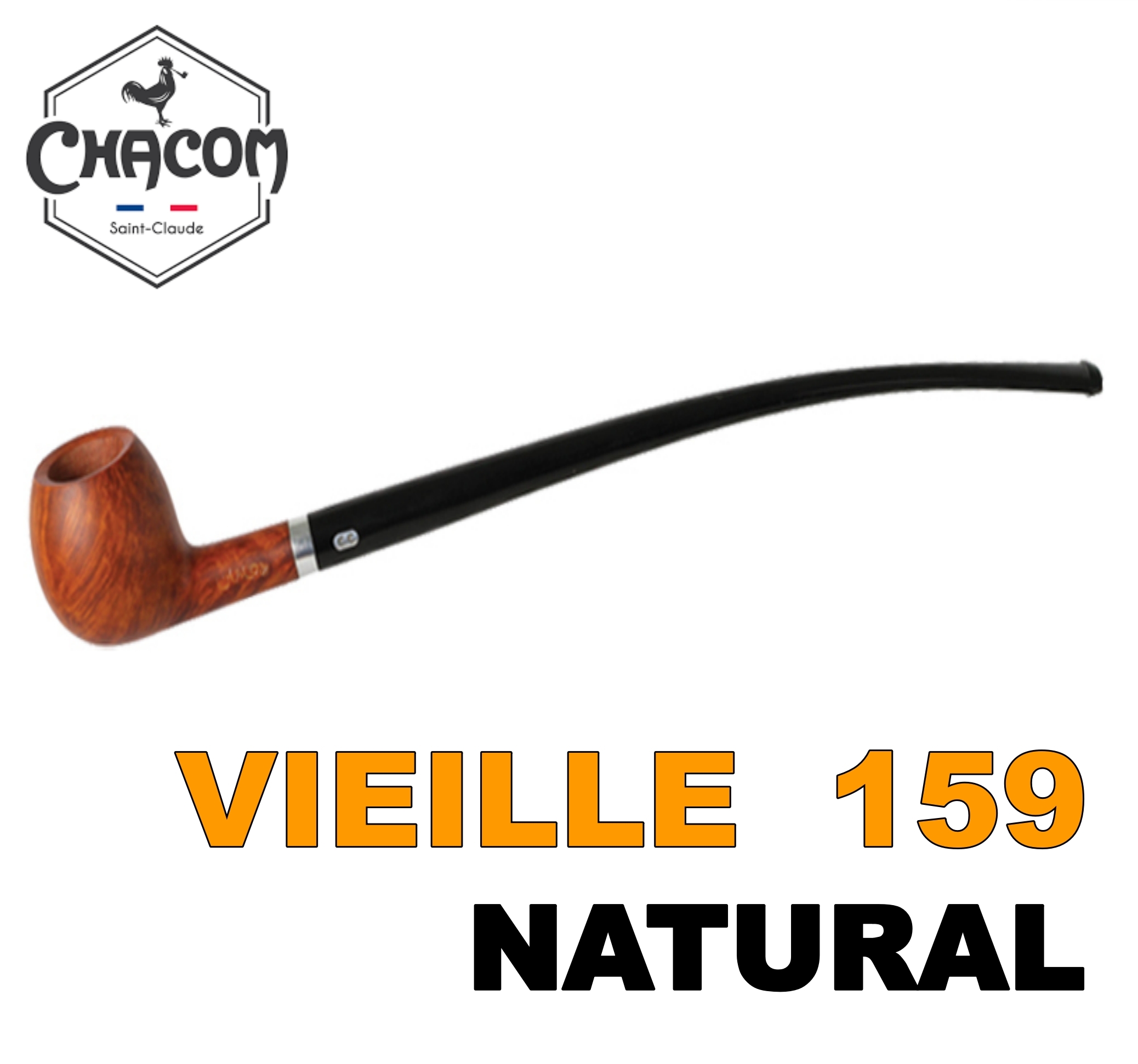 【CHACOM】法國原裝進口 陳年石楠木系列、長斗系列、石楠木、煙斗/菸斗、直斗/彎斗、精美禮盒