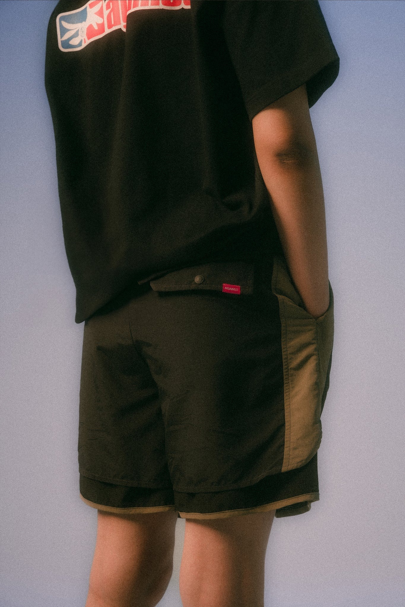 AGAINST x GoodTimes 5'easy Layered Shorts
