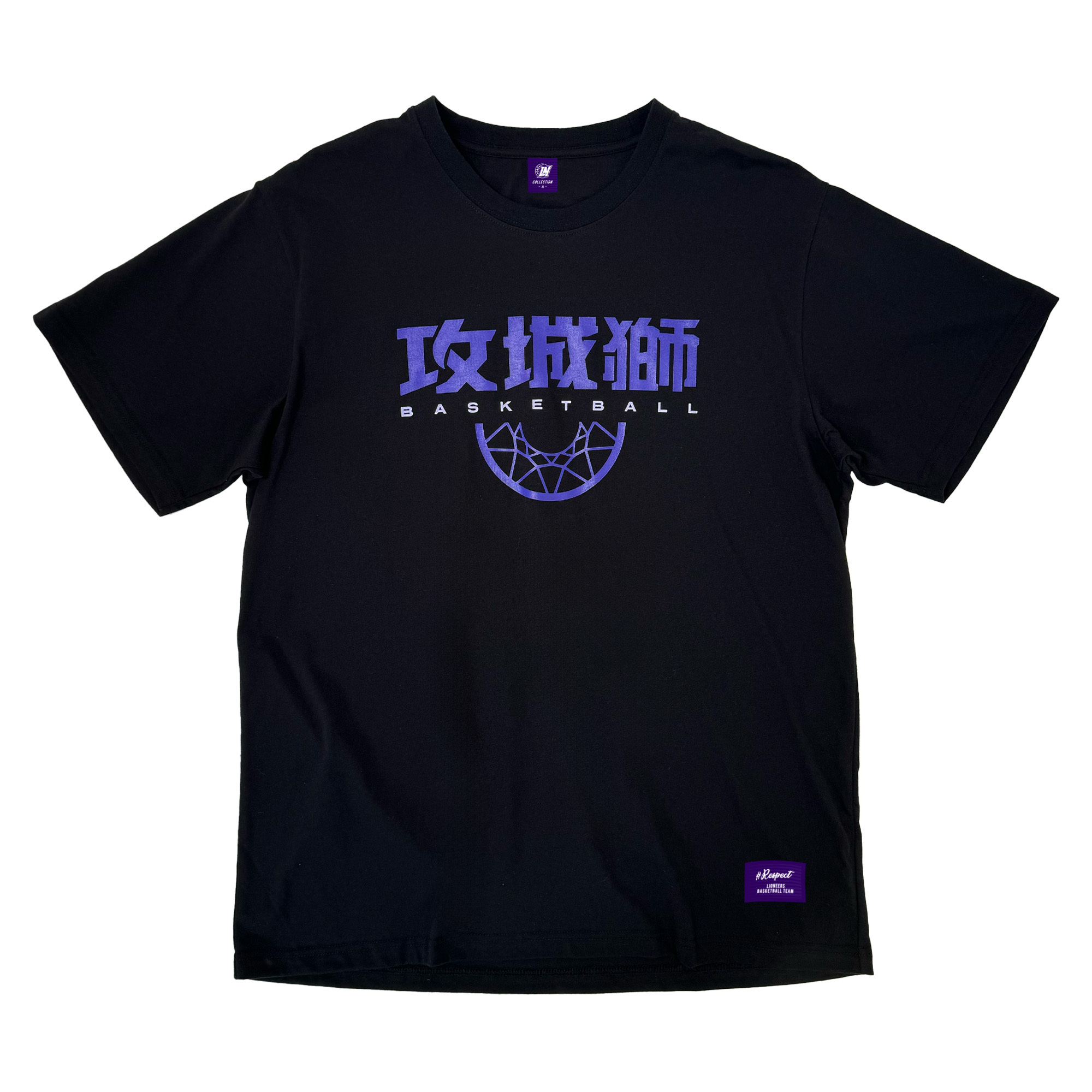 23-24 攻城獅應援籃網短TEE｜黑