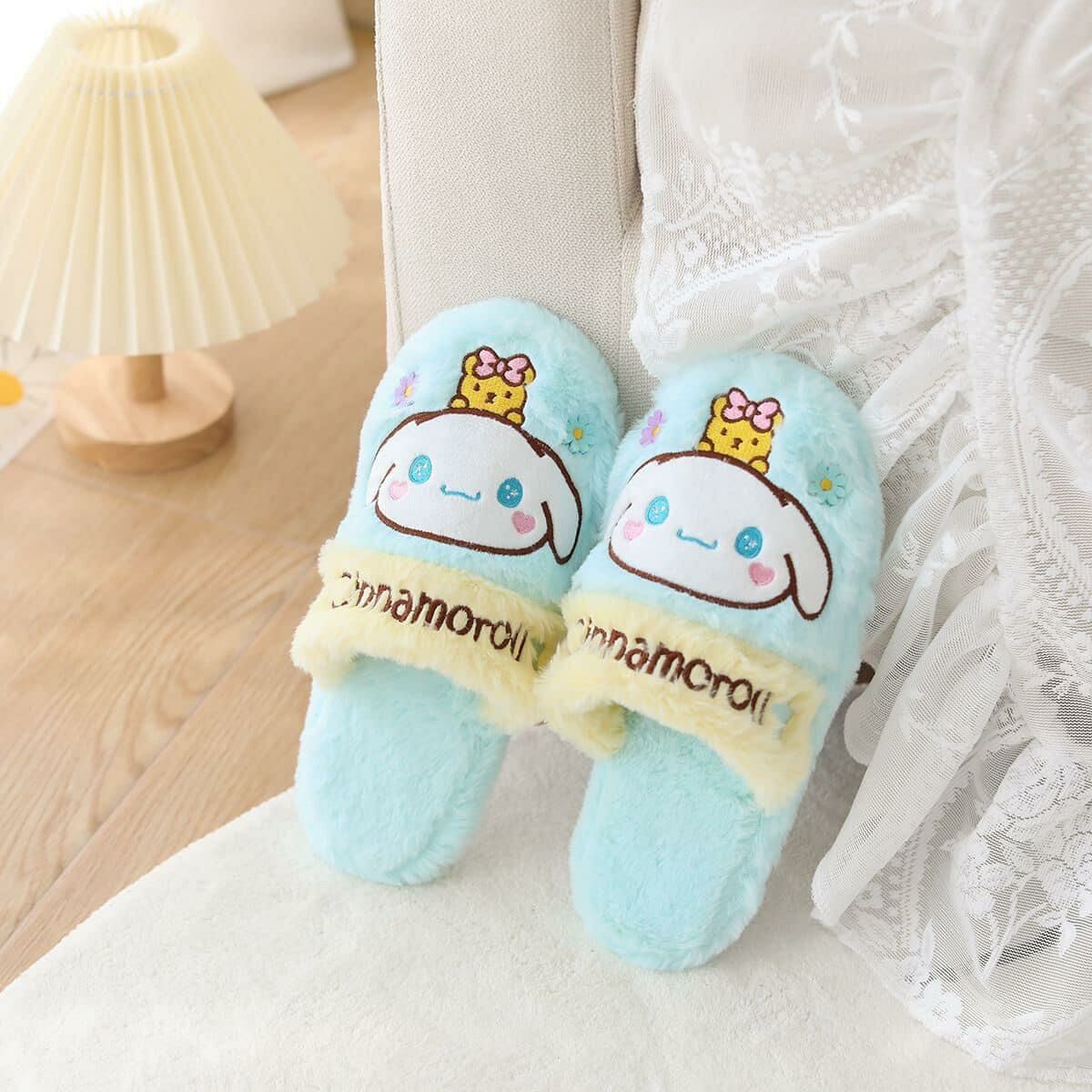 🥰 #2023年最新款🔥 #Sanrio秋冬毛絨保暖室內拖鞋✨✨