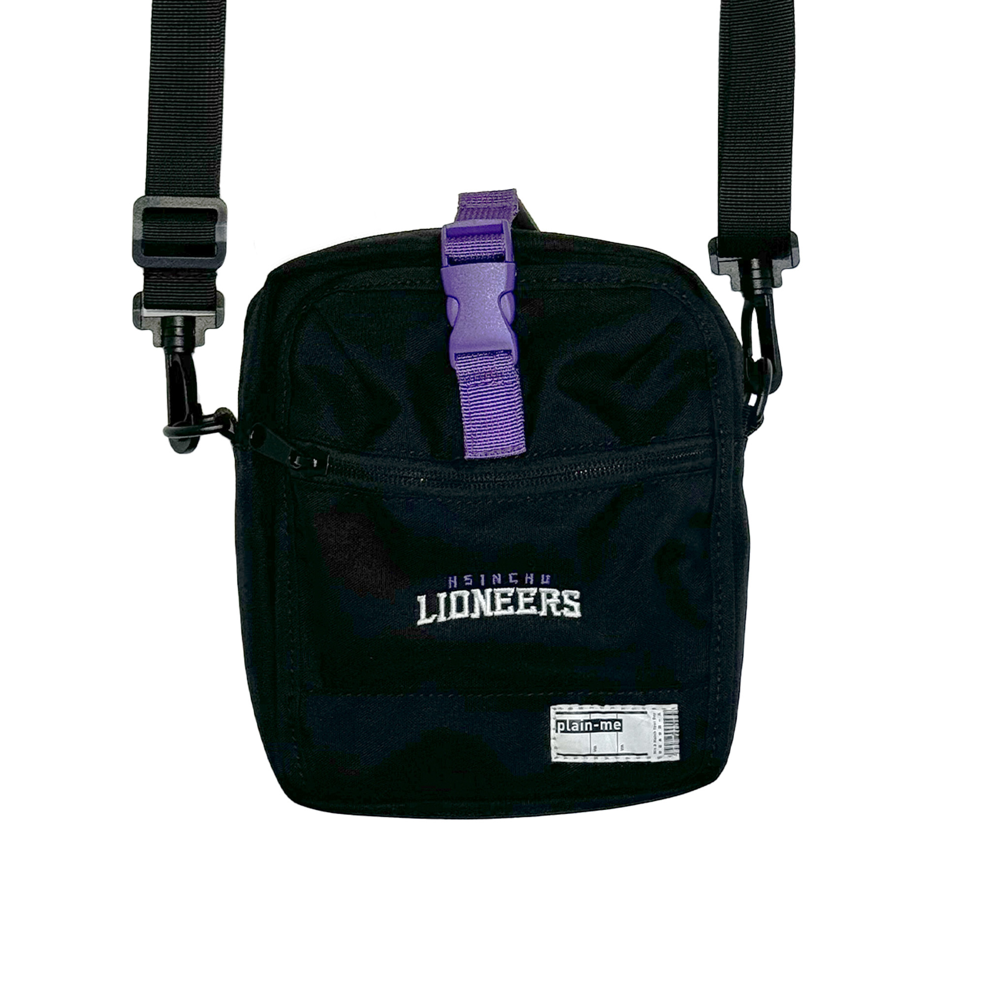 23-24 攻城獅 x plain-me 旅行小包 ｜黑