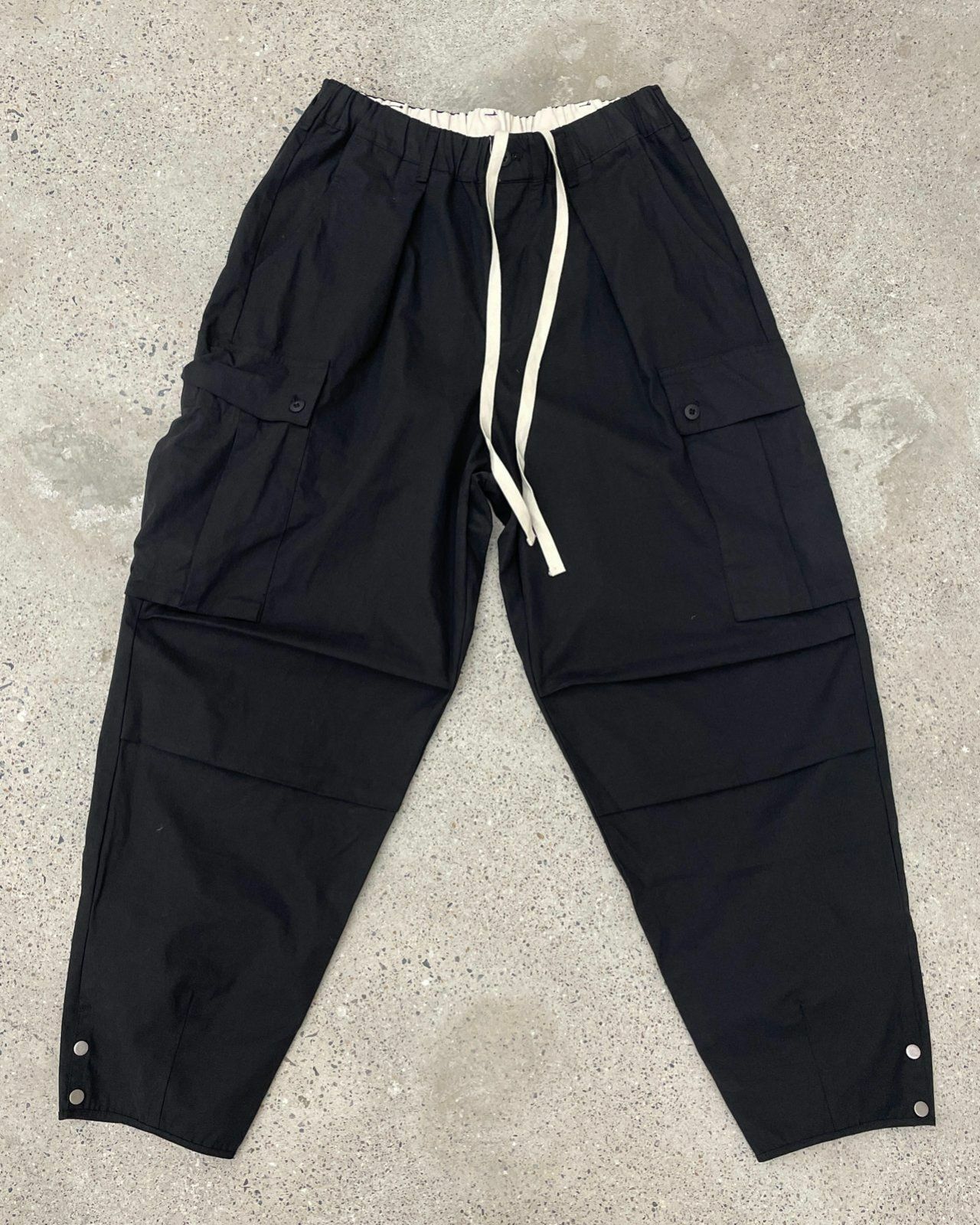 淨色工裝鬆身褲 DDM-029P