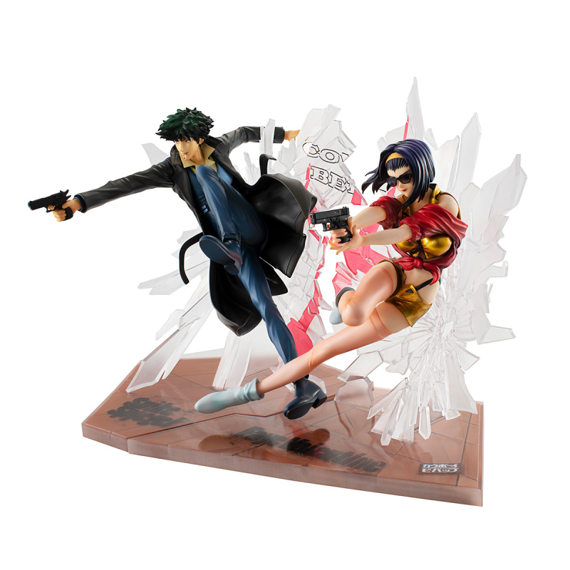 現貨 MEGAHOUSE 星際牛仔 Cowboy Bebop 史派克・史比格&菲・瓦倫坦 Spike & Faye 1st GIG SET