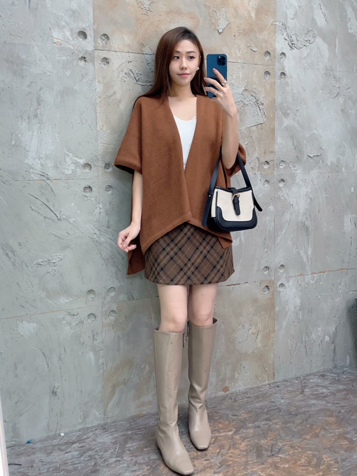 JK#5444 🤍優雅披肩外套