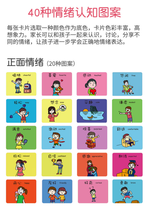 情绪闪卡（20张）