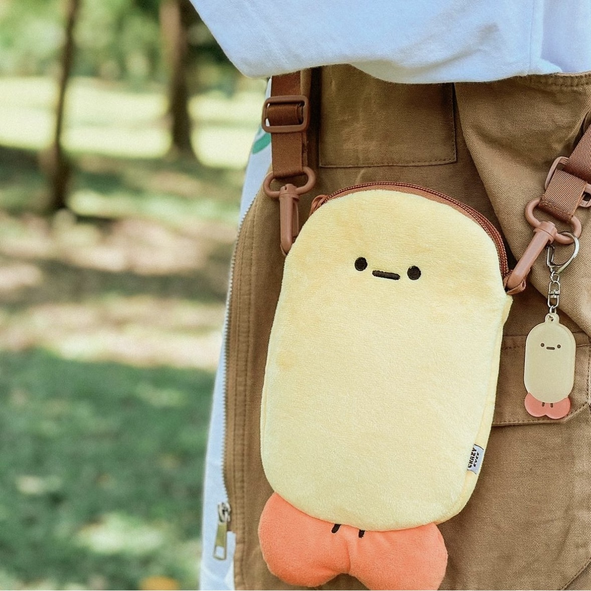 Crazy eyes 瘋狂眼珠｜斜背小包｜炸蝦