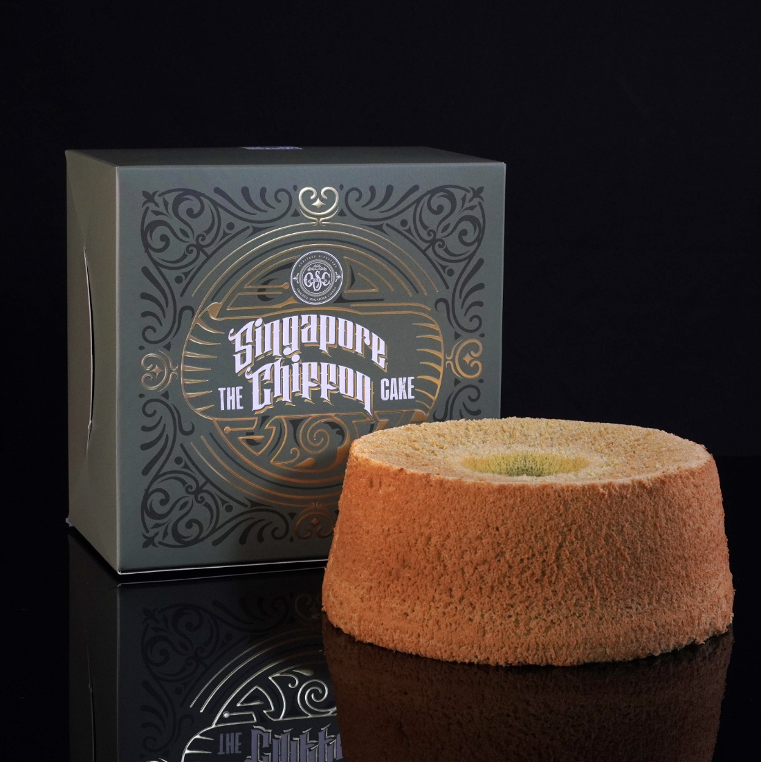 老成昌 斑蘭戚風蛋糕